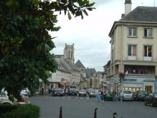 Saint Lo : Down town / Centre ville